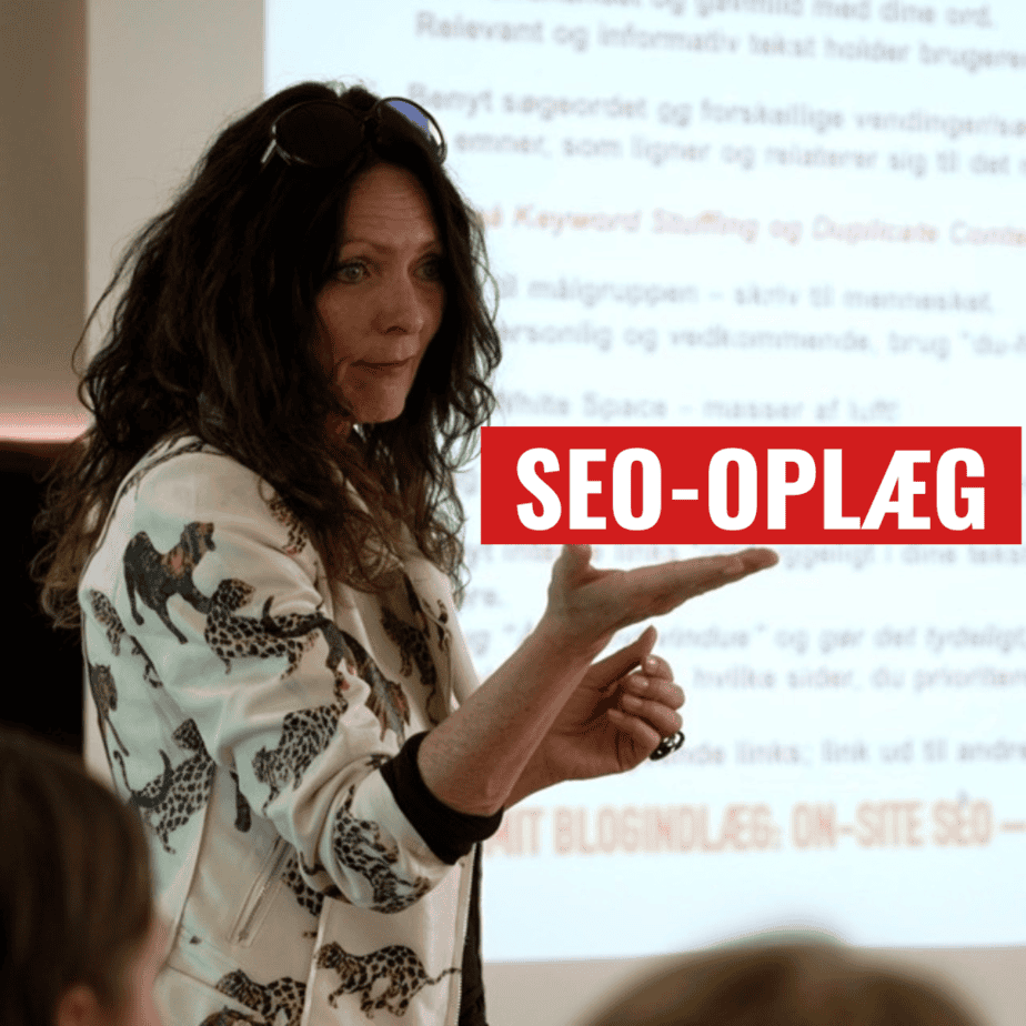SEO-kursus lær at skrive SEO-tekst